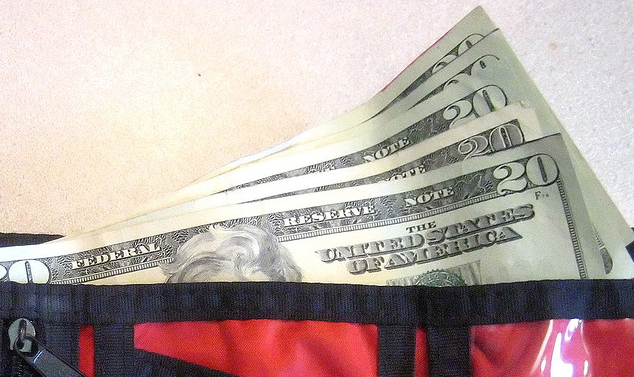 money in wallet